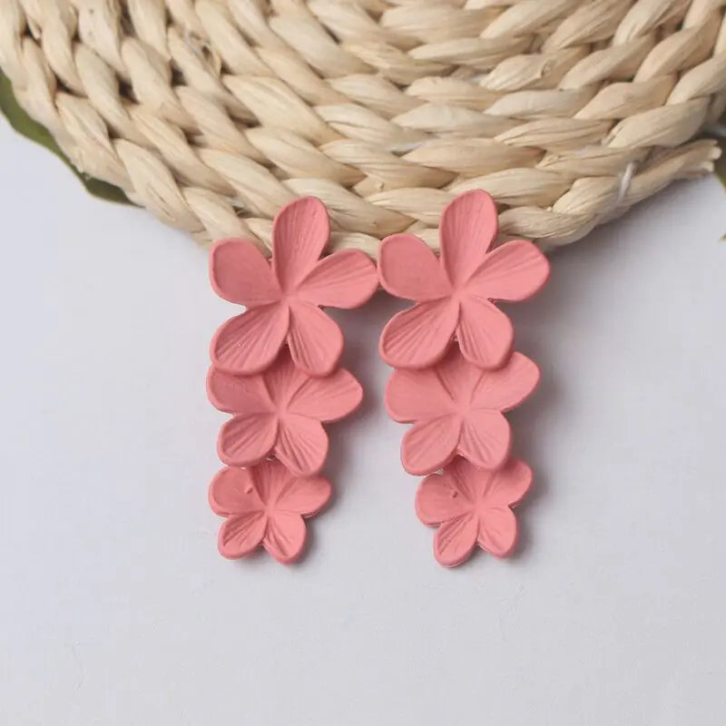 Fashion Flower Earrings for Women