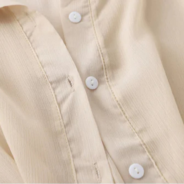 MILÃO — Camisa Chiffon Leve | Elegância Fluida